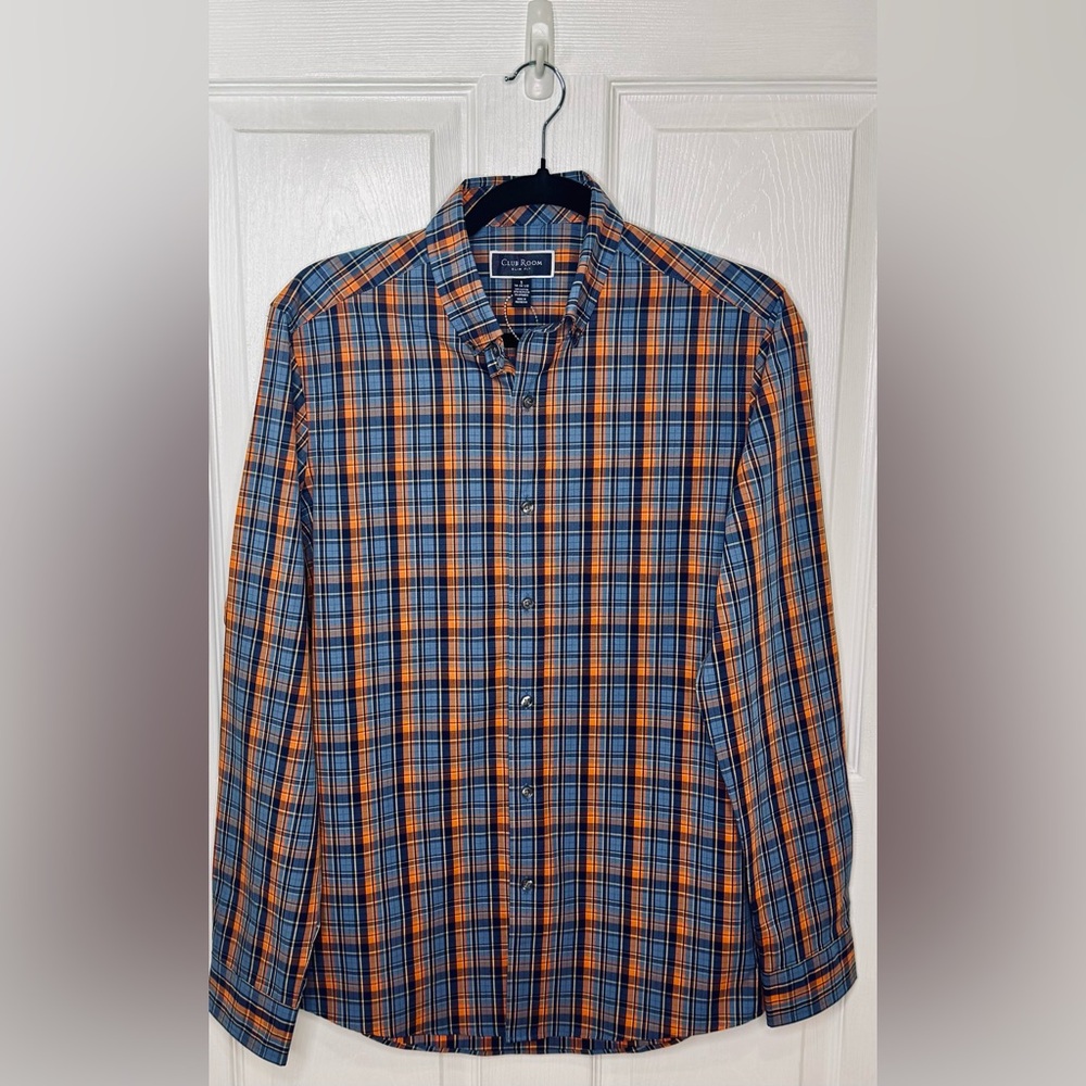 Men's Club Room Button Down Shirt Small